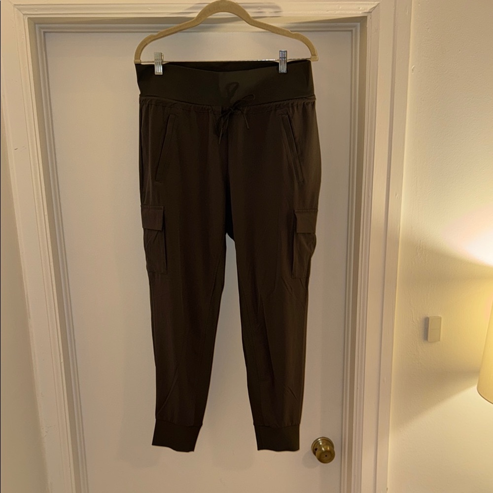 Olive Green Athleta Jogger Pants